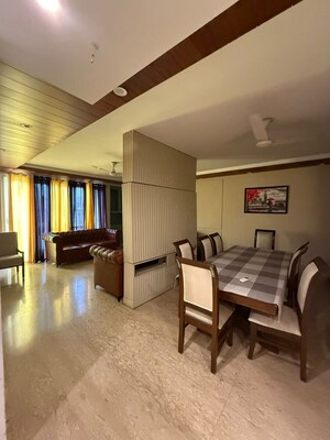 Living Room in 4 BHK Apartment at Greater Kailash I – for Rent