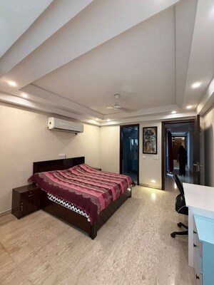 Bedroom in 4 BHK Apartment at Greater Kailash I – for Rent