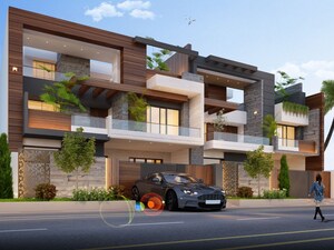 6 BHK Villa – Exterior View View at Chitrakoot - for Sale