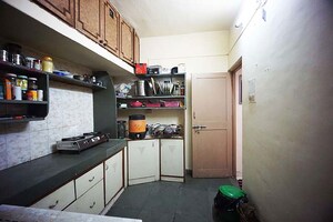 Kitchen in 2 BHK Apartment at Jivraj Park – for Sale