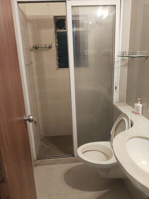 Bathroom in 3 BHK Apartment at Dosti Flamingos, Parel – for Rent