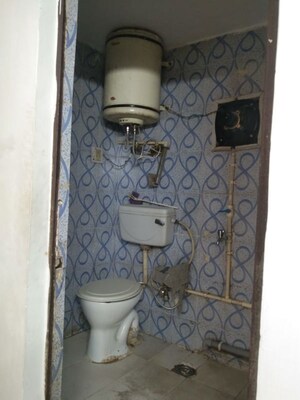 Bathroom in 1 BHK Builder Floor at Mehrauli – for Rent
