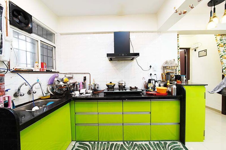 Kitchen, gayatree-landmark-phase-2 2 Bedroom 678 Sq.Ft. Apartment In Thergaon Pune 10522071