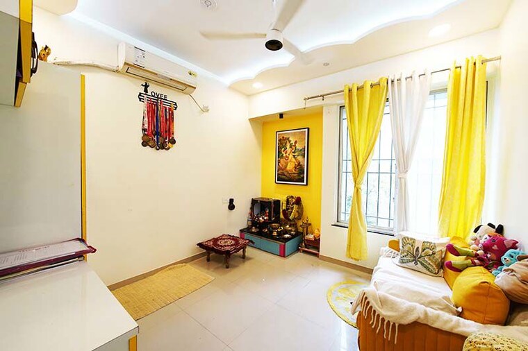 Bedroom, gayatree-landmark-phase-2 2 Bedroom 678 Sq.Ft. Apartment In Thergaon Pune 10522071