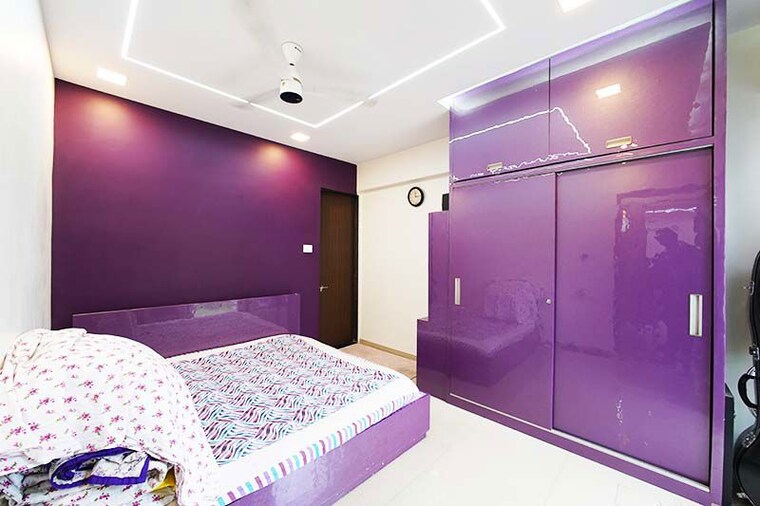 Bedroom, gayatree-landmark-phase-2 2 Bedroom 678 Sq.Ft. Apartment In Thergaon Pune 10522071