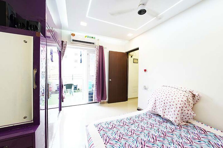 Bedroom, gayatree-landmark-phase-2 2 Bedroom 678 Sq.Ft. Apartment In Thergaon Pune 10522071