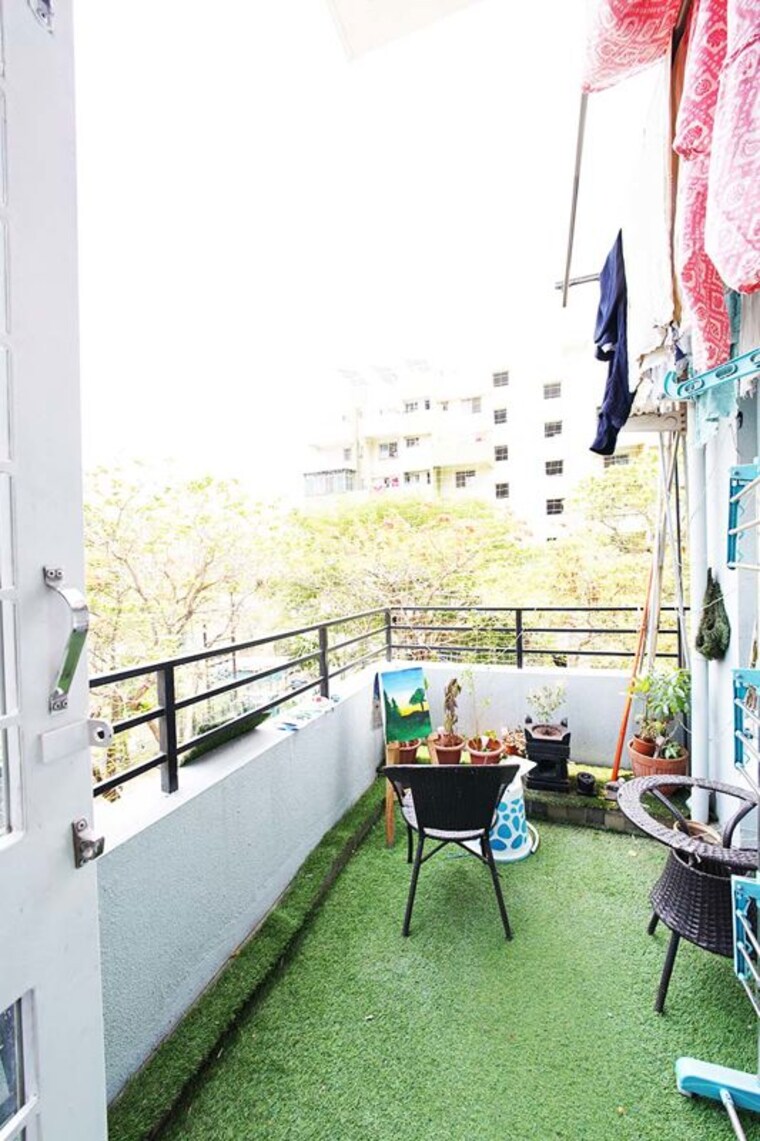Balcony, gayatree-landmark-phase-2 2 Bedroom 678 Sq.Ft. Apartment In Thergaon Pune 10522071