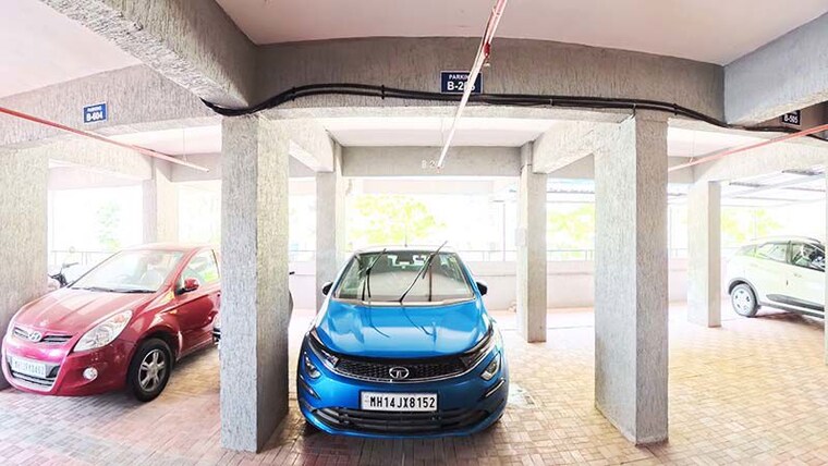  Parking, gayatree-landmark-phase-2 2 Bedroom 678 Sq.Ft. Apartment In Thergaon Pune 10522071