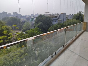 Balcony in 3 BHK Apartment at Dwarka – for Rent