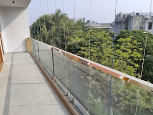 Balcony in 3 BHK Apartment at Dwarka – for Rent