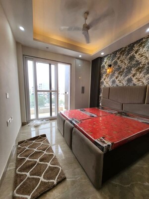 Bedroom in 3 BHK Builder Floor at Freedom Fighters Enclave – for Rent