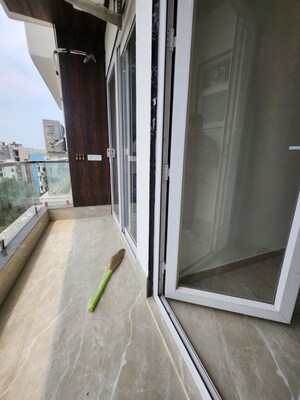 Balcony in 3 BHK Builder Floor at Freedom Fighters Enclave – for Rent