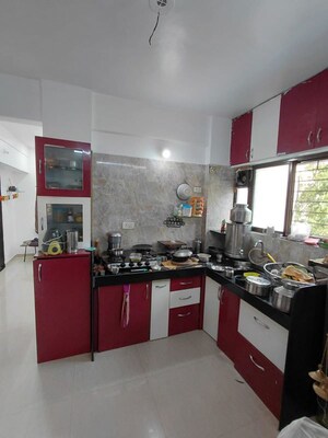 Kitchen in 2 BHK Apartment at Dhanori – for Sale
