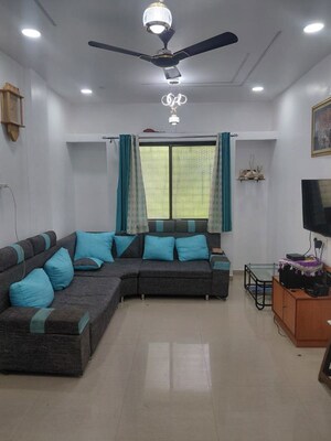 Living Room in 2 BHK Apartment at Dhanori – for Sale