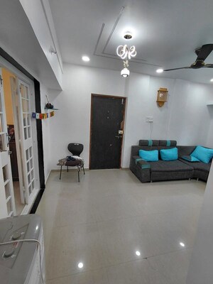 Living Room in 2 BHK Apartment at Dhanori – for Sale