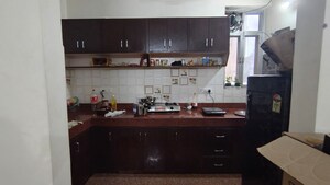Kitchen in 1 BHK Builder Floor at Freedom Fighters Vihar – for Rent