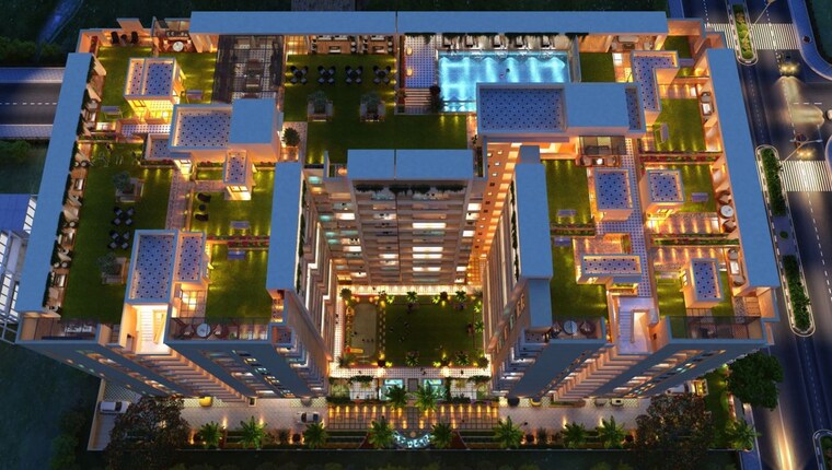 Exterior View, reliant-floresta 3 Bedroom 1863 Sq.Ft. Apartment In Dholai Jaipur 10522185