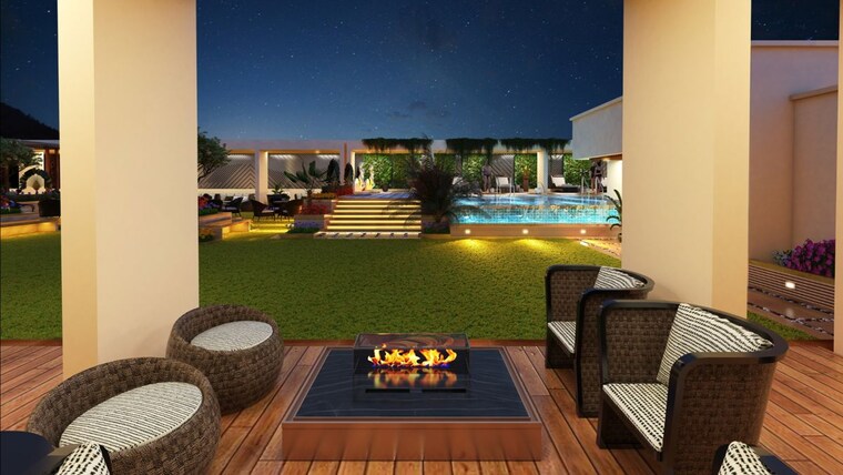 Terrace, reliant-floresta 3 Bedroom 1863 Sq.Ft. Apartment In Dholai Jaipur 10522185