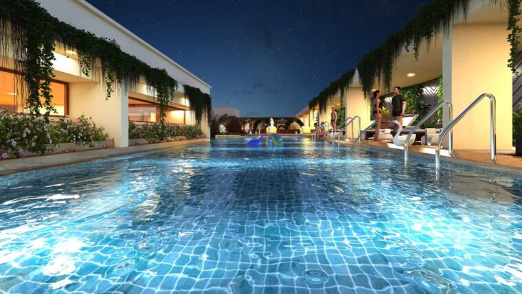 Swimming Pool, reliant-floresta 3 Bedroom 1863 Sq.Ft. Apartment In Dholai Jaipur 10522185