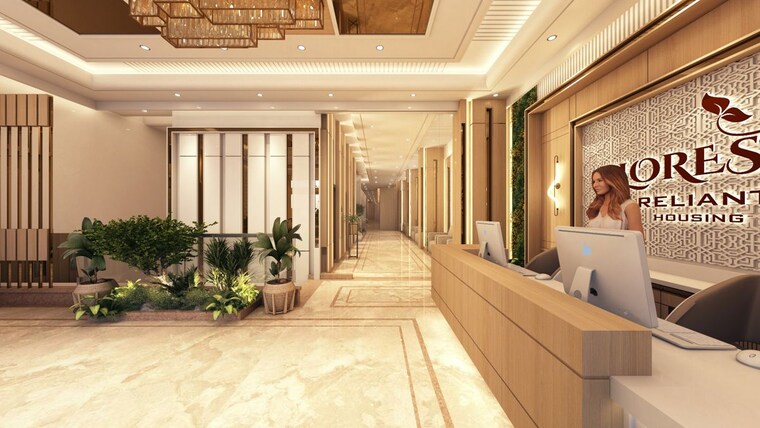 Lobby, reliant-floresta 3 Bedroom 1863 Sq.Ft. Apartment In Dholai Jaipur 10522185