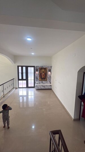 Building Lobby in 3.5 BHK Apartment at Aspen Greens At The Prestige City, Sarjapur Road – for Rent