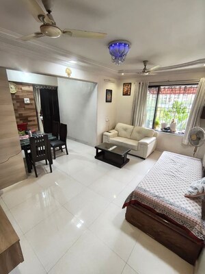 Living Room in 2 BHK Apartment at Cosmos Regency Kavesar, Kavesar – for Rent