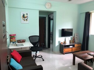 Living Room in 1 BHK Apartment at Worli – for Rent
