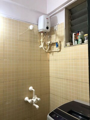 Bathroom in 1 BHK Apartment at Worli – for Rent