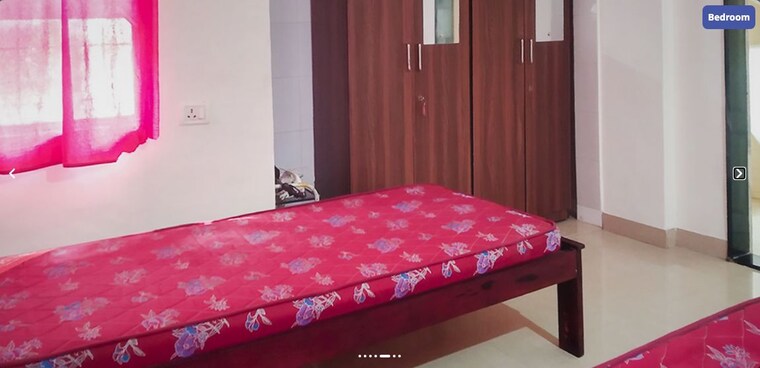 Bedroom, kasarvadavali Pg For Girls In Kasarvadavali 10522268