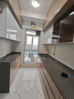 Kitchen in 2 BHK Apartment at Rockline The Meridian Towers, Ghatkopar West – for Rent