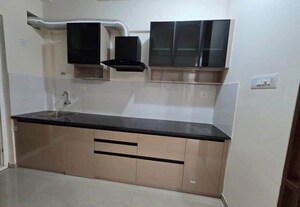 Kitchen in 3 BHK Apartment at Rajapushpa Provincia, Narsingi – for Sale