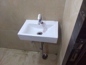 Bathroom in  Office Space at Hermes Atrium, Cbd Belapur Sector 11 – for Rent