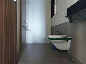 Bathroom in 2 BHK Apartment at Rustomjee Urbania Acura, Thane West – for Rent