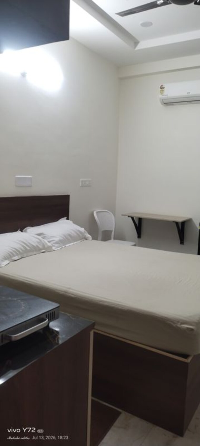 Bedroom, anita-residency-madhapur Studio 400 Sq.Ft. Apartment In Madhapur Hyderabad 10522345