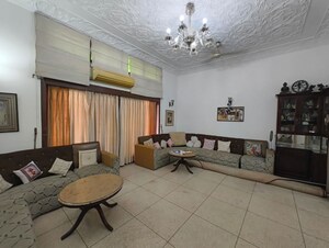 Living Room in 3 BHK Builder Floor at Greater Kailash I – for Rent