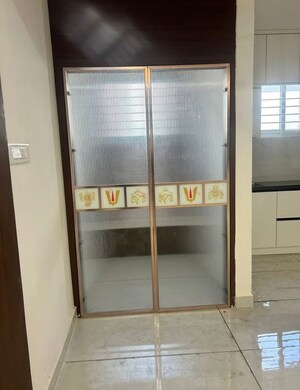 Bathroom in 3 BHK Apartment at Aparna Zenon, Puppalaguda – for Rent