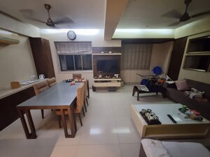 Living Room in 1 BHK Apartment at Khar West – for Rent
