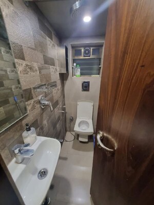 Bathroom in 1 BHK Apartment at Khar West – for Rent