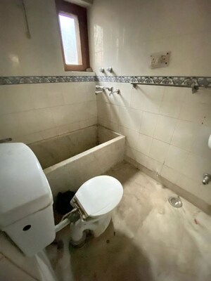 Bathroom in 2 BHK Builder Floor at Alaknanda – for Rent