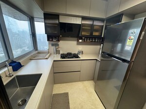 Kitchen in 3 BHK Apartment at Santacruz West – for Rent