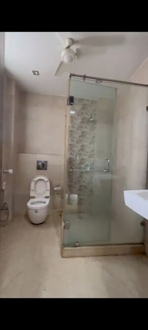 Bathroom in 3 BHK Builder Floor at Defence Colony – for Rent