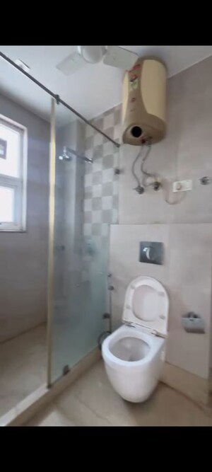 Bathroom in 3 BHK Builder Floor at Defence Colony – for Rent