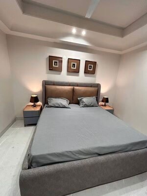 Bedroom in 2 BHK Builder Floor at Chattarpur – for Rent