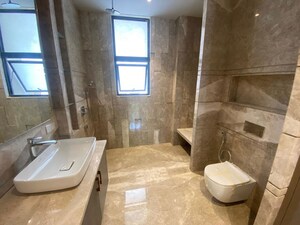 Bathroom in 4 BHK Builder Floor at Vasant Vihar – for Rent