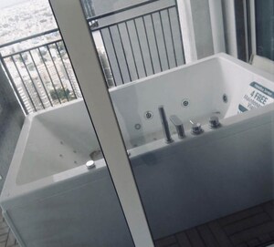 Balcony in 4 BHK Apartment at SNN Clermont, Hebbal – for Rent