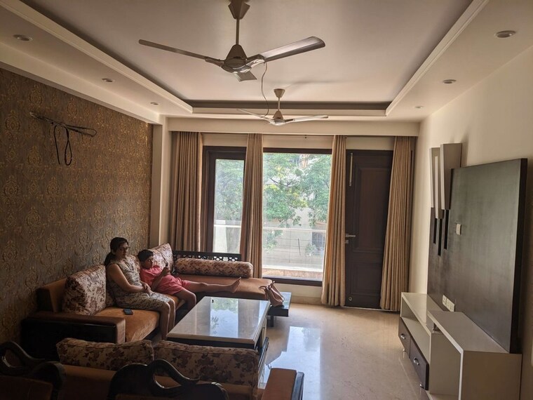 Living Room, kalkaji 3 Bedroom 1800 Sq.Ft. Builder Floor In Kalkaji Delhi 10522524
