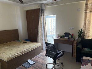 Living Room in 1 RK Apartment at Supertech Czar Villa, Omicron I Greater Noida – for Rent