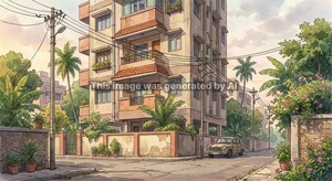  Apartment – Exterior View View at Hariyali - for Sale