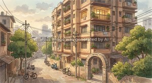  Apartment – Exterior View View at Gorsai - for Sale
