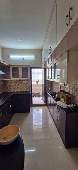 Kitchen in 3 BHK Builder Floor at Kondapur – for Rent